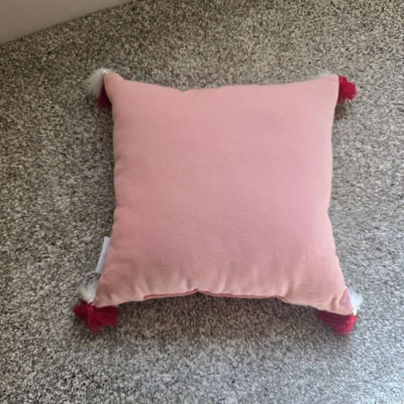 Pink 'You Are Loved' Decorative Pillow Rae Dunn - Picture 4 of 5